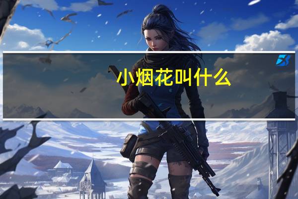 小烟花叫什么