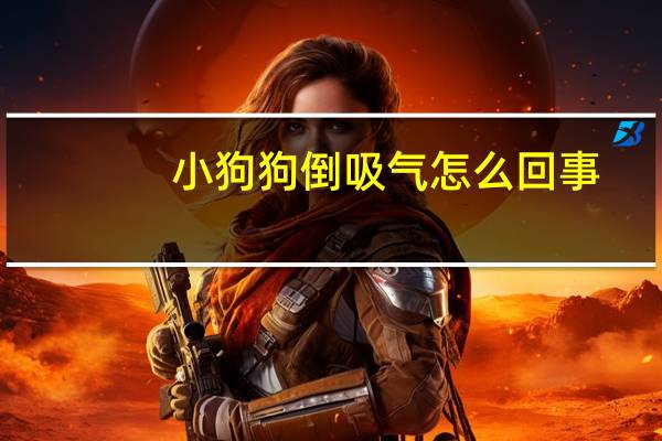 小狗狗倒吸气怎么回事