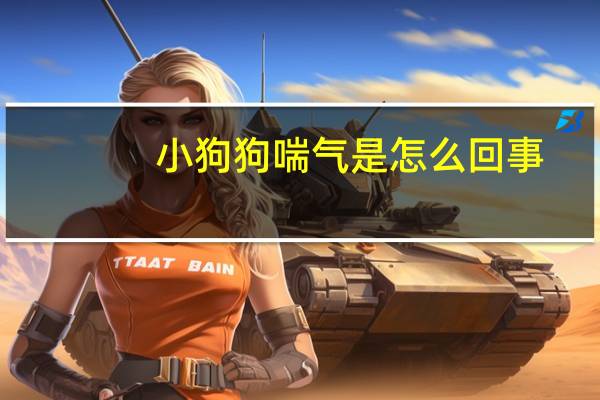 小狗狗喘气是怎么回事