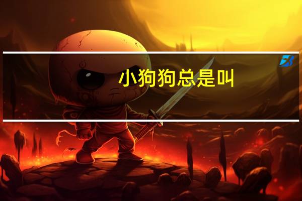 小狗狗总是叫