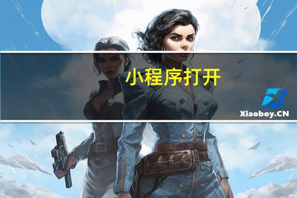 小程序打开