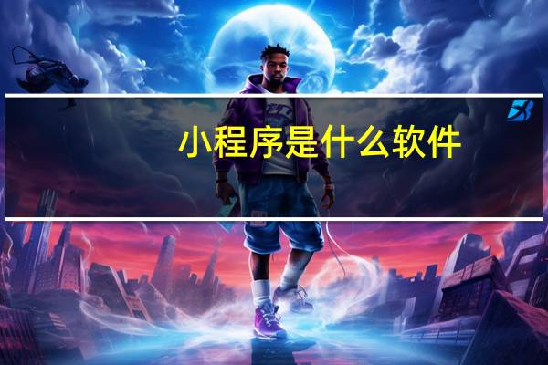 小程序是什么软件