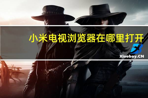 小米电视浏览器在哪里打开