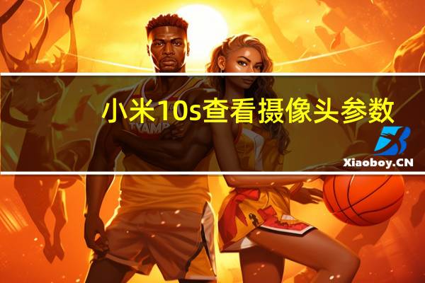 小米10s查看摄像头参数