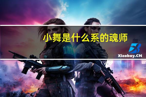 小舞是什么系的魂师