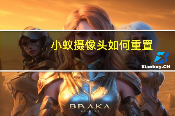 小蚁摄像头如何重置