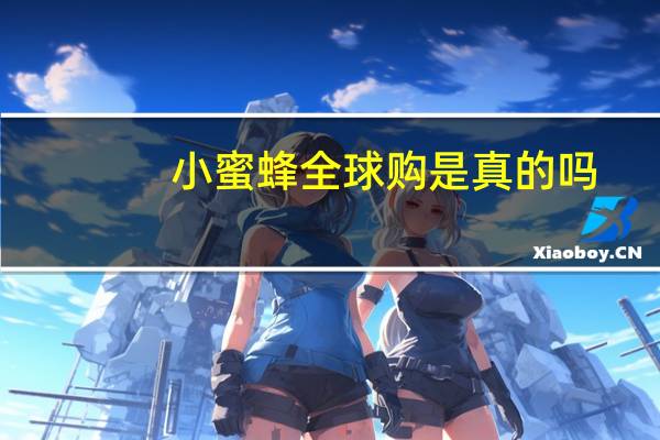 小蜜蜂全球购是真的吗