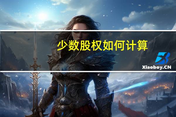 少数股权如何计算