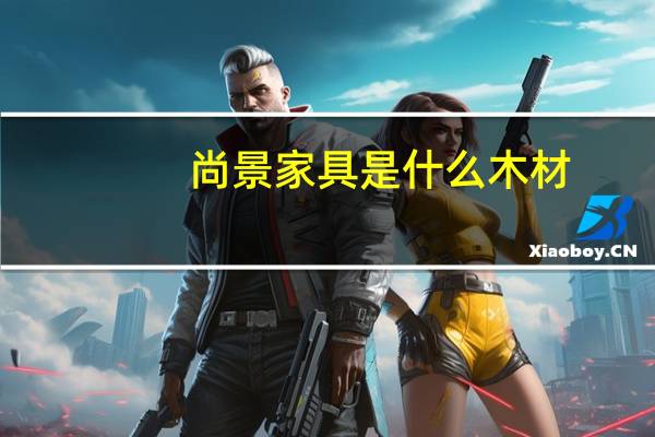 尚景家具是什么木材