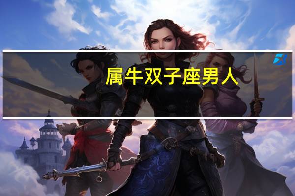 属牛双子座男人