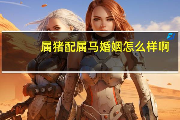 属猪配属马婚姻怎么样啊