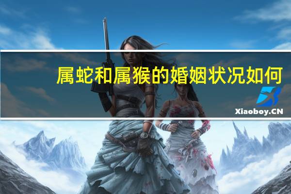 属蛇和属猴的婚姻状况如何
