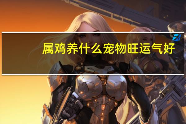 属鸡养什么宠物旺运气好