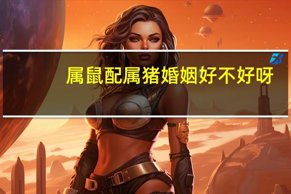 属鼠配属猪婚姻好不好呀