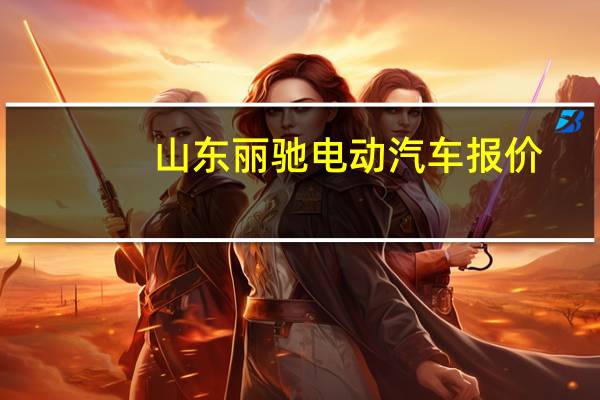 山东丽驰电动汽车报价