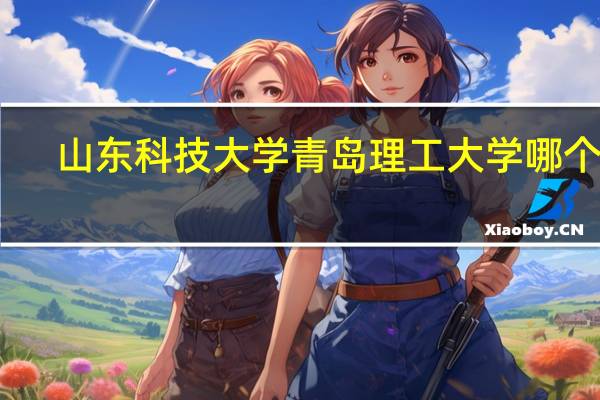 山东科技大学青岛理工大学哪个好