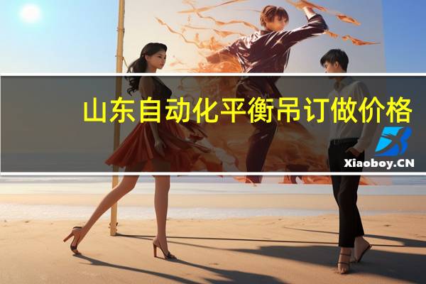山东自动化平衡吊订做价格