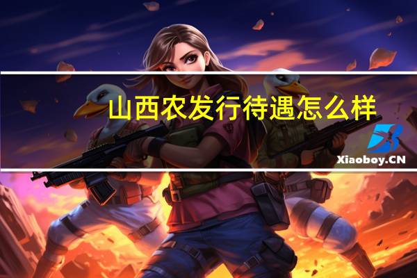 山西农发行待遇怎么样