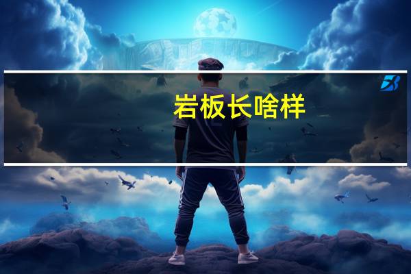 岩板长啥样
