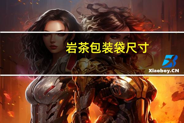 岩茶包装袋尺寸