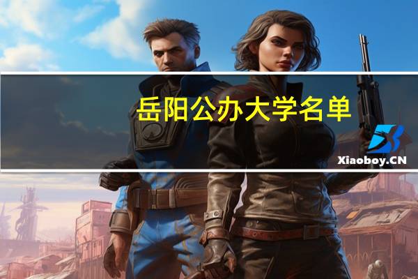 岳阳公办大学名单