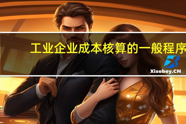 工业企业成本核算的一般程序
