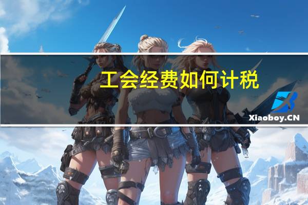 工会经费如何计税