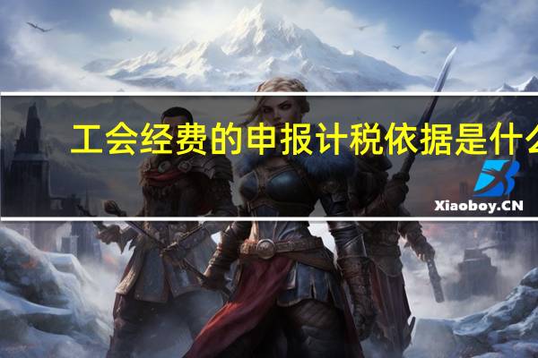 工会经费的申报计税依据是什么