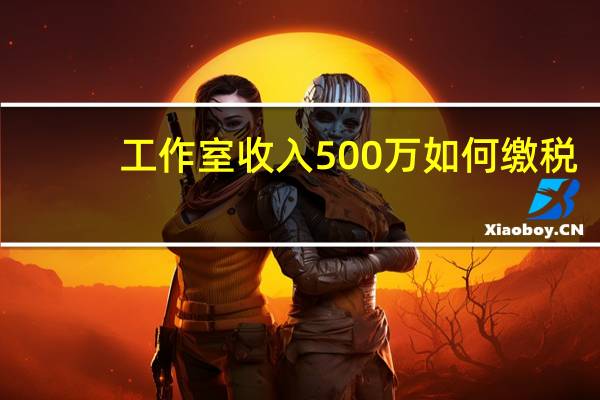 工作室收入500万如何缴税