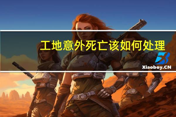工地意外死亡该如何处理