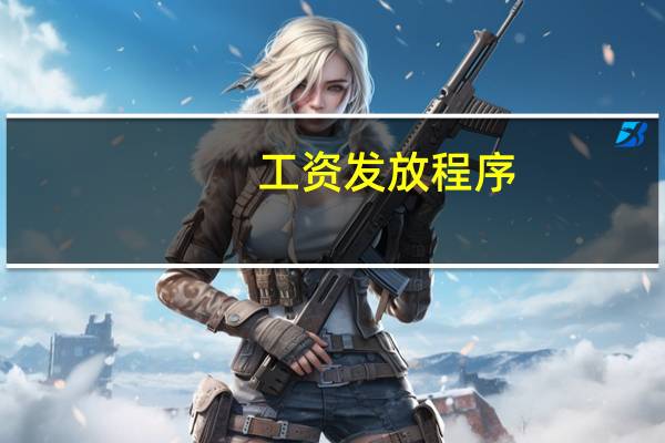 工资发放程序