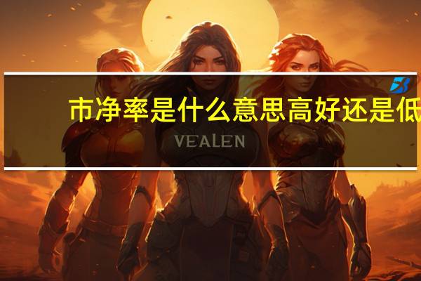 市净率是什么意思高好还是低