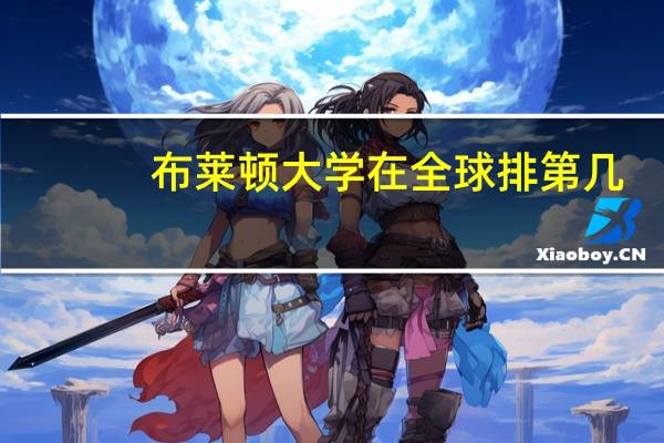 布莱顿大学在全球排第几