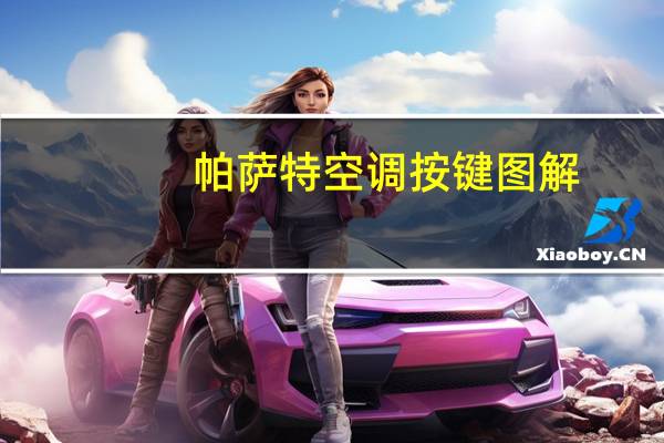 帕萨特空调按键图解