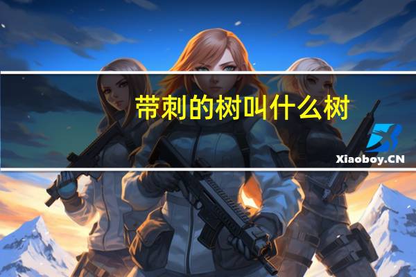 带刺的树叫什么树