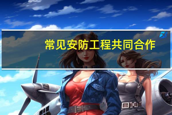 常见安防工程共同合作
