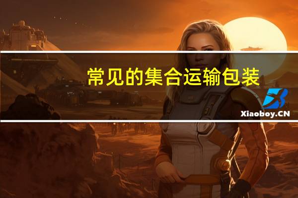 常见的集合运输包装
