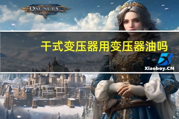 干式变压器用变压器油吗