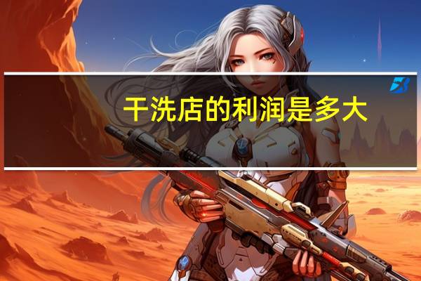 干洗店的利润是多大