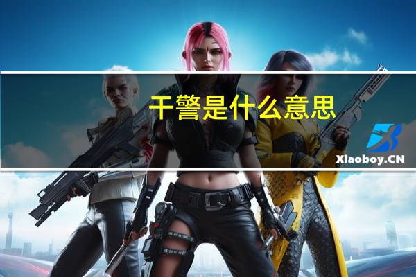 干警是什么意思