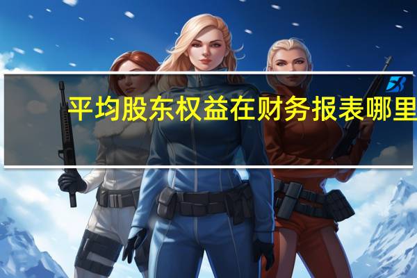 平均股东权益在财务报表哪里