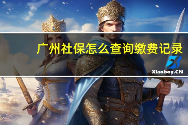 广州社保怎么查询缴费记录