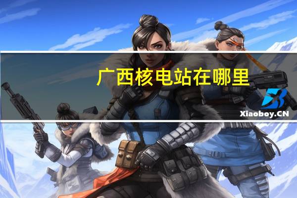 广西核电站在哪里