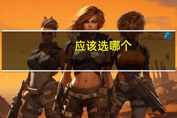 应该选哪个