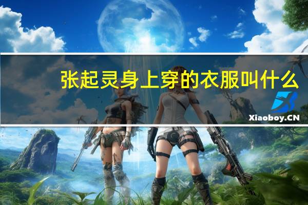 张起灵身上穿的衣服叫什么