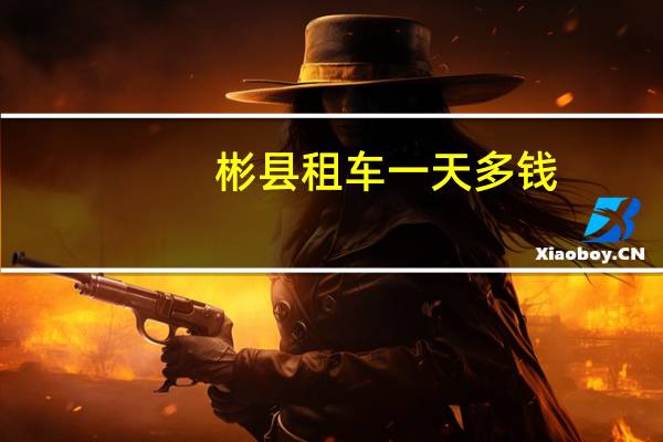 彬县租车一天多钱