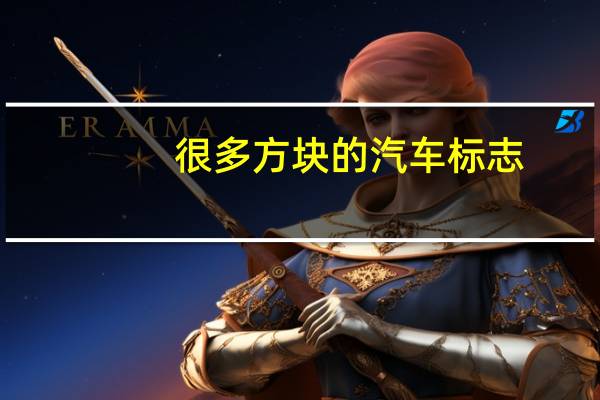 很多方块的汽车标志