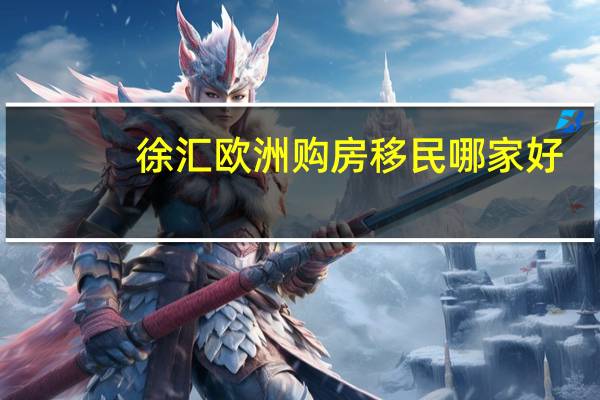 徐汇欧洲购房移民哪家好