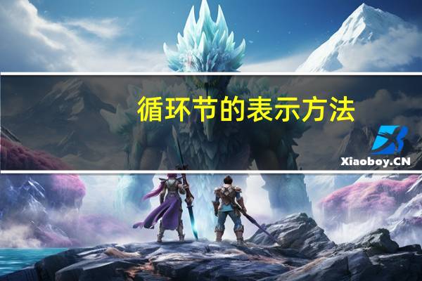 循环节的表示方法