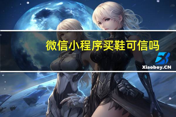 微信小程序买鞋可信吗